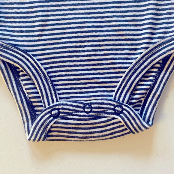 Carters Baby Boy 3 Piece Striped Bodysuit Set - Picture 6 of 11